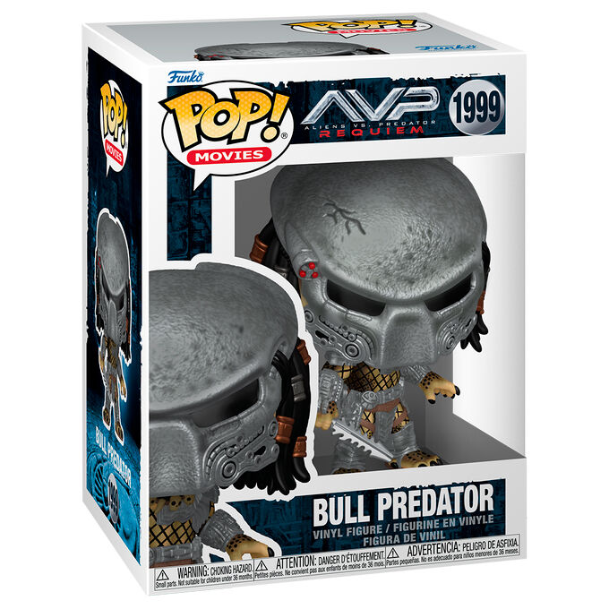 Funko POP Alien vs Predator Requiem Bull Predator 1999